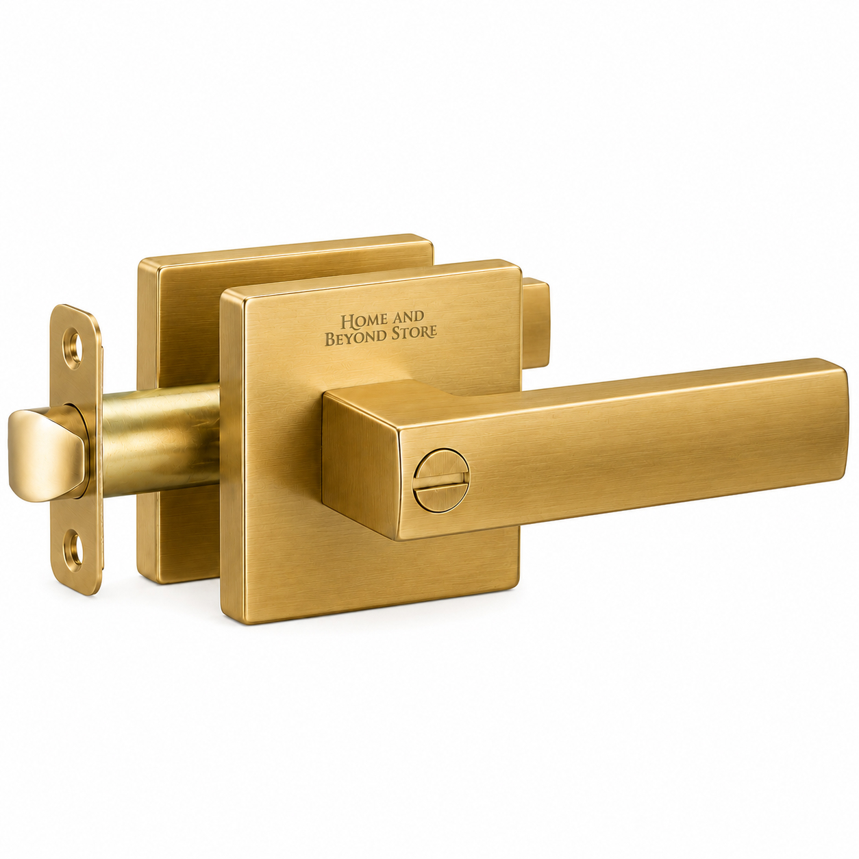 Privacy Door Handle, Gold